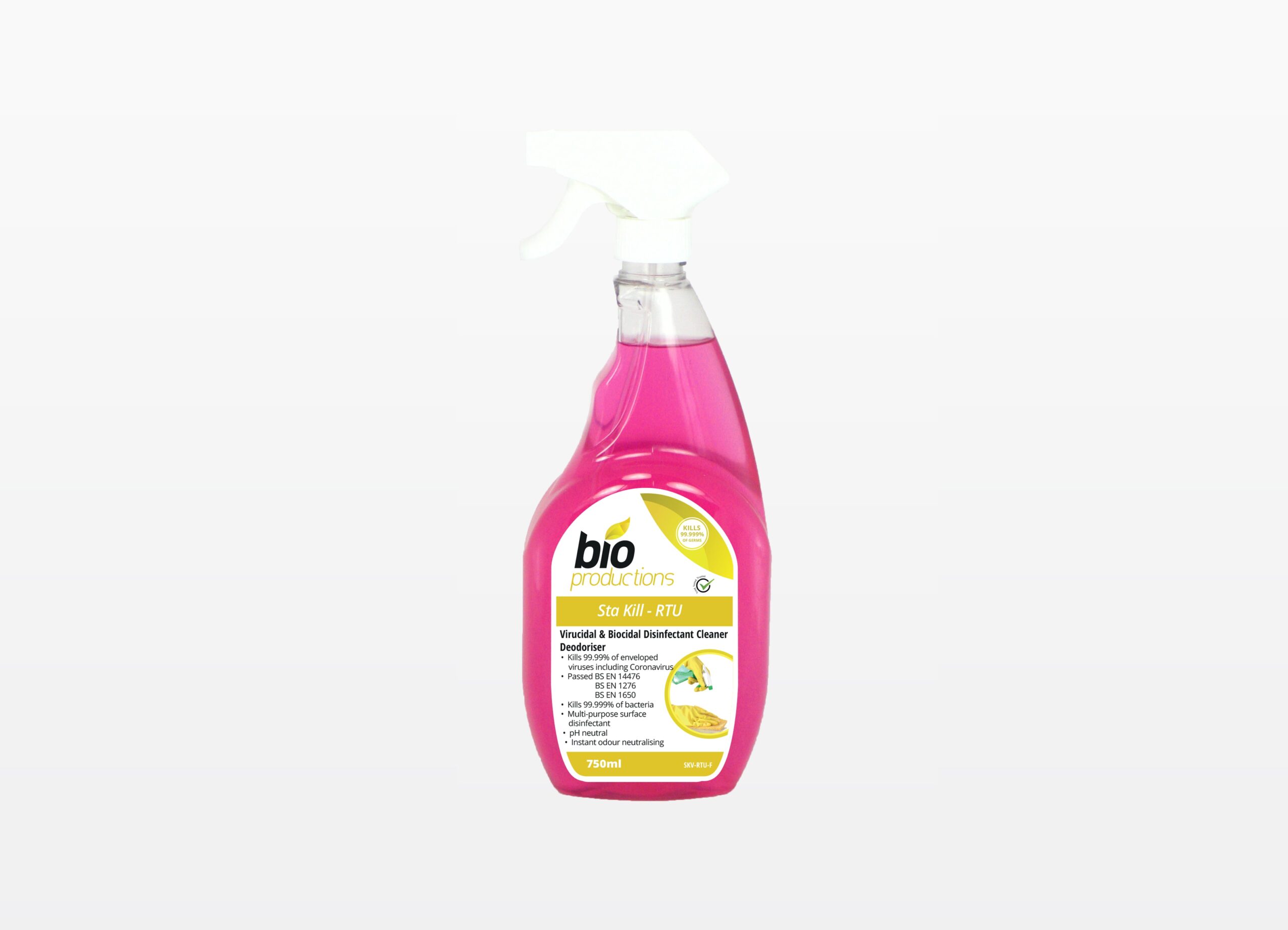 Sta-Kill Virucidal Cleaner and Deodoriser 5 Ltr
