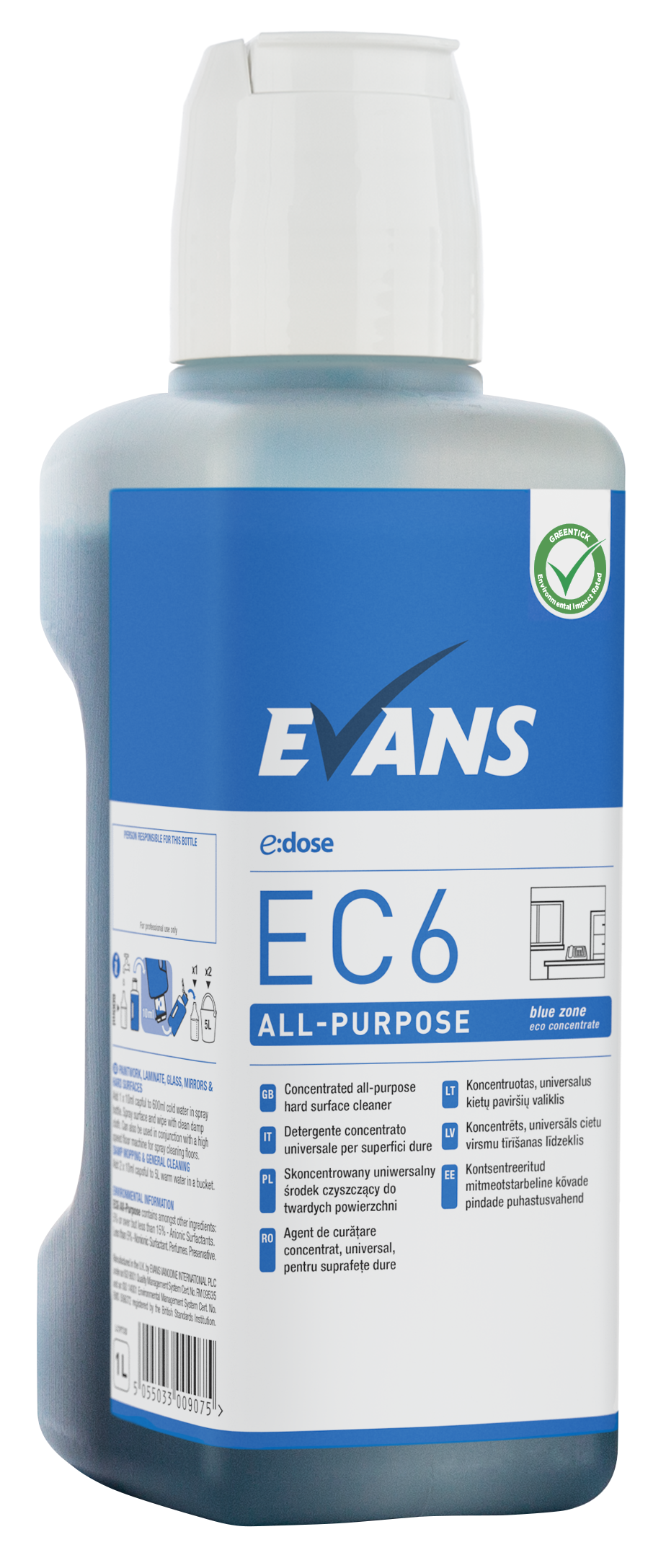 EC6 All Purpose (Blue Zone) 1lt
