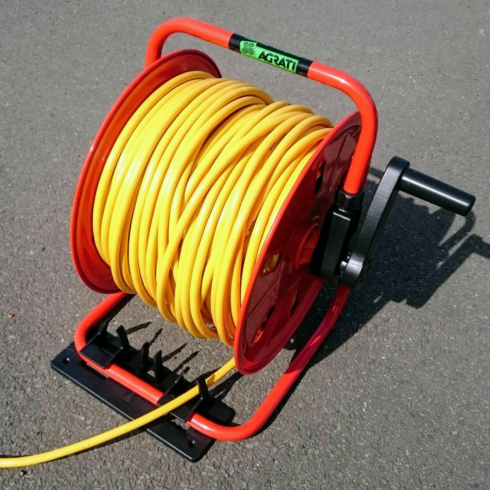 Compact Hose Reel , Red - (Inc 100M x 6mm)